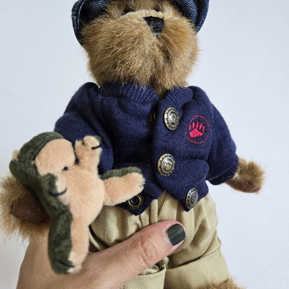 NWT Plush Boyd's Bears Bailey and Friends Edmund T with Frog - Picture 4 of 10